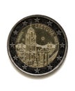 Two euro denomination commemorative coin